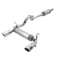 Afe 409 Stainless Steel, With Mufflers, 2.5 Inch Pipe Diameter, Single Exhaust With Dual Split Rear Exit 49-48066-P